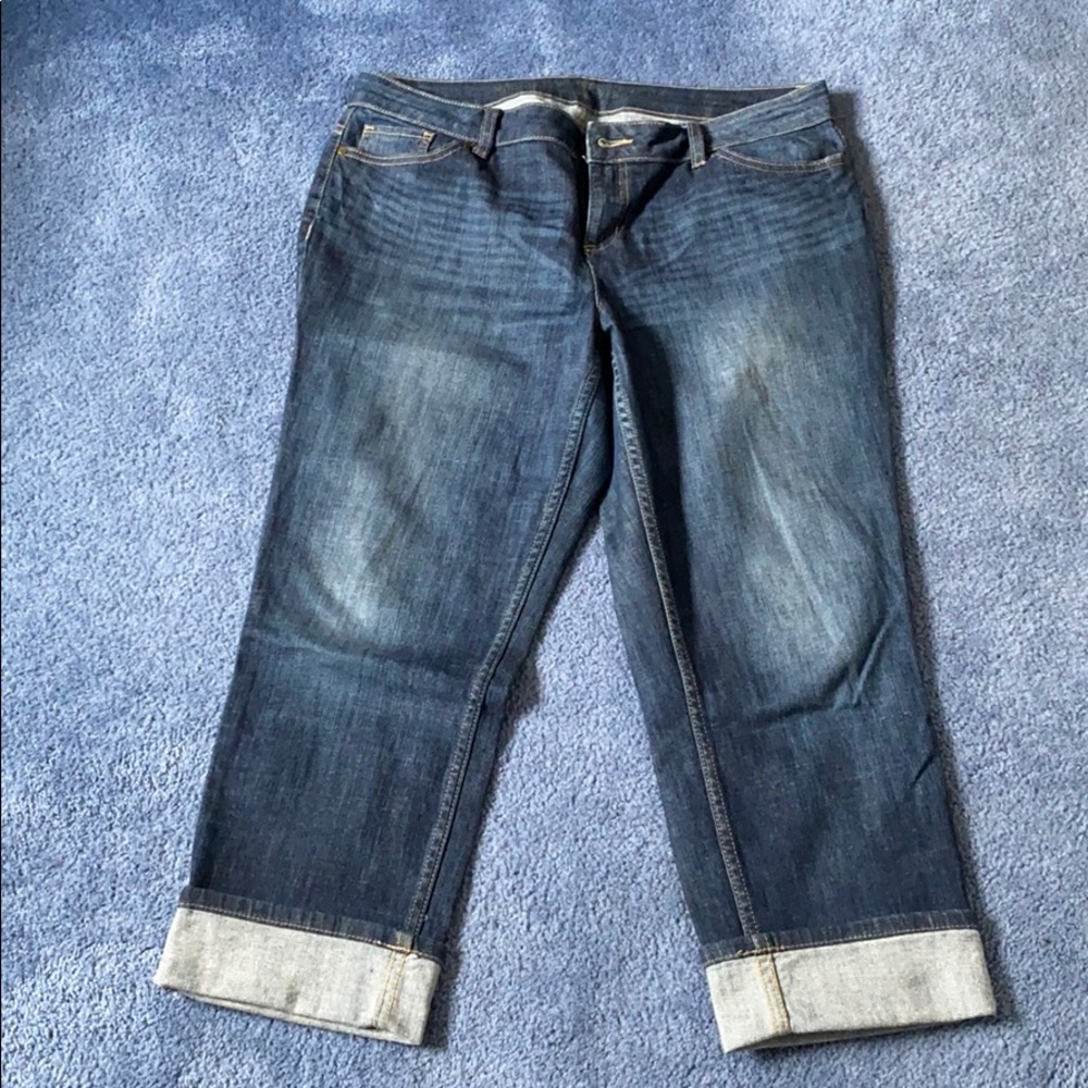 Simply Vera  Straight Leg Cropped Size 12